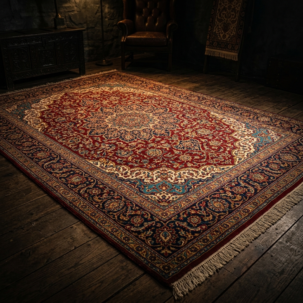 Handcrafted luxury carpet
